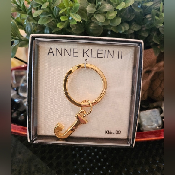 Anne Klein Accessories - NWT Key Chain "J"